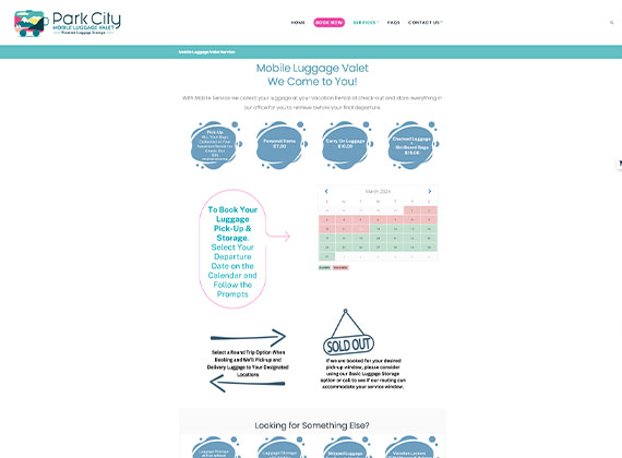 Portfolio Image for Mobile Luggage Valet