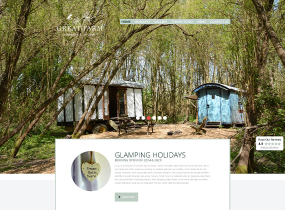 Portfolio Image for Great Farm Glamping & Cottages