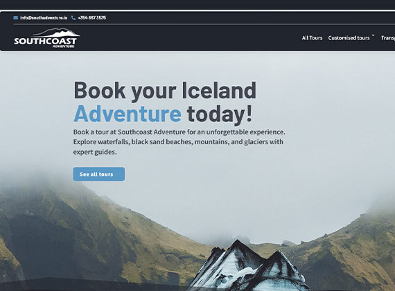 Portfolio Image for South Coast Adventure Iceland