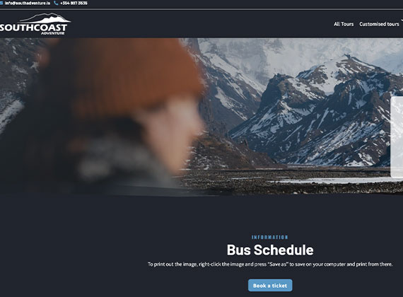 Portfolio Image for South Coast Adventure Iceland