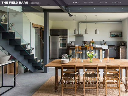 Sample image from the Designtoo website portfolio (The Field Barn)