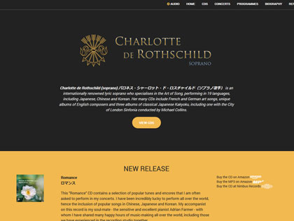 Sample image from the Designtoo website portfolio (Charlotte de Rothschild)